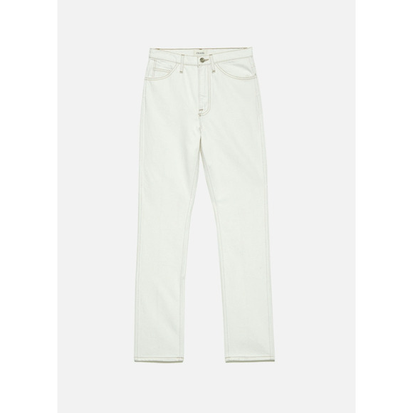 NWT Frame True Straight Full Length Off-white Jeans, size 28 - Picture 1 of 10